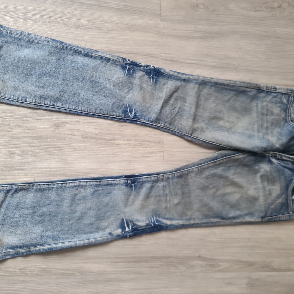 Low Rise Boot Cute Vintage Distressed Cowgirl Jeans - Picture 4 of 12